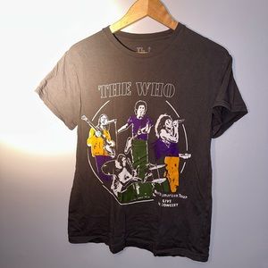 The band “The Who” american tour t-shirt. Size large, fits like a small.